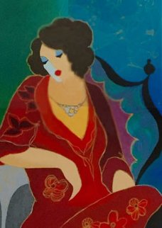 Lady in Red III 2000 Limited Edition Print - Itzchak Tarkay