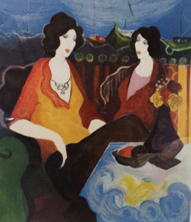 Memorable Moments Limited Edition Print - Itzchak Tarkay Memorable Moments Limited Edition Print - Itzchak Tarkay