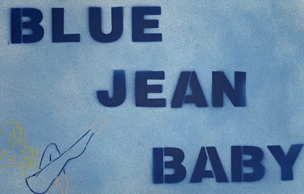 Blue Jean Baby - Exhibition Exclusive 2019 by Bernie Taupin