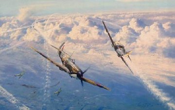 Combat Over London Limited Edition Print - Robert Taylor Combat Over London Limited Edition Print - Robert Taylor
