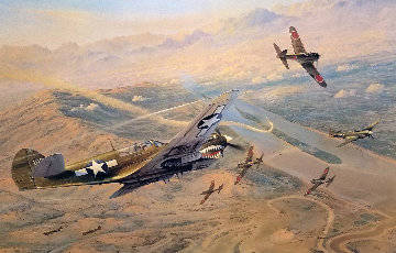 Fighting Tigers Limited Edition Print - Robert Taylor Fighting Tigers Limited Edition Print - Robert Taylor