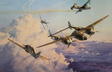 Hostile Sky 1990 Limited Edition Print - Robert Taylor Hostile Sky 1990 Limited Edition Print - Robert Taylor