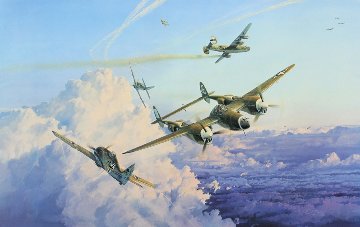 Hostile Sky 1990 Limited Edition Print - Robert Taylor Hostile Sky 1990 Limited Edition Print - Robert Taylor