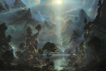 Glory of the Light Within 1996 40x60 Original Painting - Dale Terbush Glory of the Light Within 1996 40x60 Original Painting - Dale Terbush