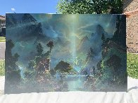 Glory of the Light Within 1996 40x60 Huge Original Painting by Dale Terbush - 3