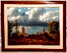 Glory of Heavens 1988 40x55 - Huge — New Mexico Original Painting by Dale Terbush - 1