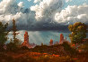 Glory of Heavens 1988 40x55 - Huge — New Mexico Original Painting by Dale Terbush - 0