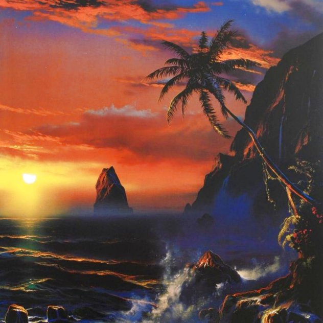 When Twilight Turns to Paradise - Hawaii Limited Edition Print by Dale Terbush