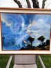 Untitled Lightning Storm 2000 - Embellished Giclee on Canvas - Koa Wood Frame - Huge Limited Edition Print by Dale Terbush - 2