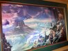 Between This World and Heaven 1990 - Huge 31x51  - Signed Twice Limited Edition Print by Dale Terbush - 2