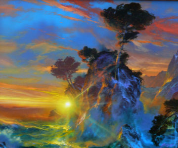 Gift From Beyond 1997 28x34 Original Painting - Dale Terbush Gift From Beyond 1997 28x34 Original Painting - Dale Terbush