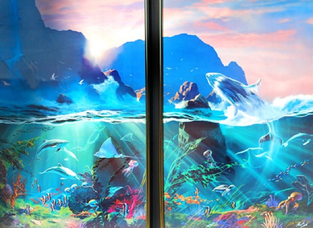 Sea of Light / All the Miracles to Sea (Diptych) Limited Edition Print by Dale Terbush