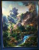 Where Be This Eden 1992 43x53 Original Painting by Dale Terbush - 9