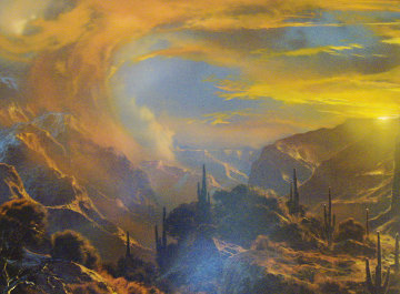 Beyond My Dreams 1995 50x61 Original Painting - Dale Terbush Beyond My Dreams 1995 50x61 Original Painting - Dale Terbush