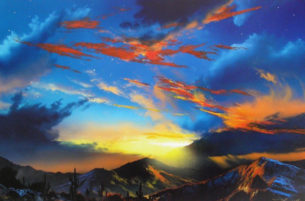 Birth of the Sun AP with Remarque Limited Edition Print by Dale Terbush Birth of the Sun AP with Remarque Limited Edition Print by Dale Terbush