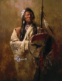 Status Symbols 1982 Limited Edition Print - Howard Terpning Status Symbols 1982 Limited Edition Print - Howard Terpning