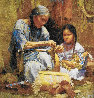 Teachings of My Grandmother 2003 Limited Edition Print by Howard Terpning - 0