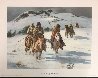 When Trails Turn Cold  AP 1973 Limited Edition Print by Howard Terpning - 1