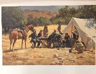 Field Headquarters Arizona Teritory 1885 AP 1979 Limited Edition Print by Howard Terpning - 1 Field Headquarters Arizona Teritory 1885 AP 1979 Limited Edition Print by Howard Terpning - 1