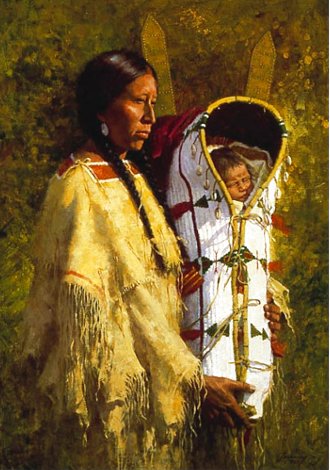 Pride of the Cheyenne 1988 Limited Edition Print - Howard Terpning