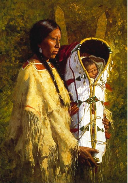 Pride of the Cheyenne 1988 Limited Edition Print by Howard Terpning