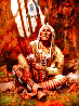 Holy Man of the Blackfoot 1997 Limited Edition Print by Howard Terpning - 2