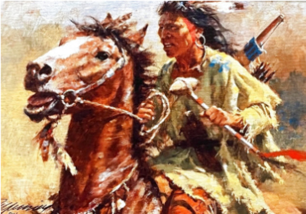 War Chief 2014 Limited Edition Print by Howard Terpning