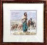 Shepherd of the Plains 1989 Limited Edition Print by Howard Terpning - 1