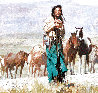 Shepherd of the Plains 1989 Limited Edition Print by Howard Terpning - 0
