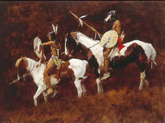 Paints 1976 Limited Edition Print by Howard Terpning