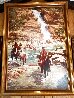 Vanishing Pony Tracks 2006 - Huge Limited Edition Print by Howard Terpning - 1