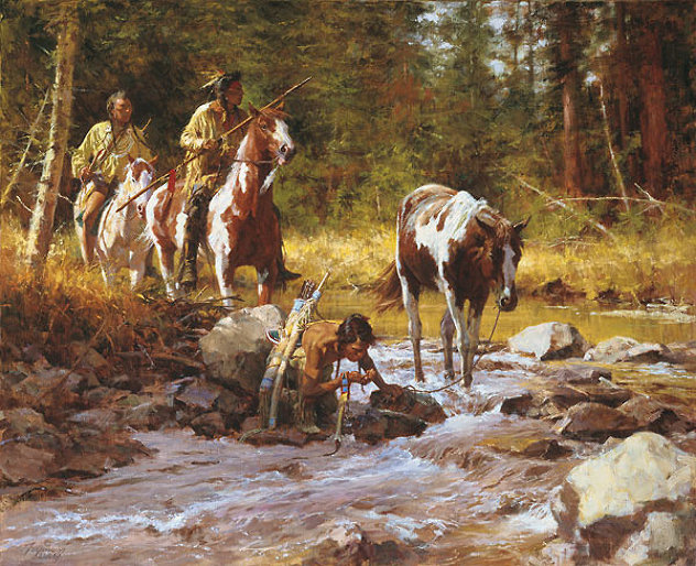 Nectar of the Gods Limited Edition Print by Howard Terpning
