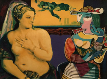 Love Above Confrontation 1993 Limited Edition Print - Dr. T.F. Chen Love Above Confrontation 1993 Limited Edition Print - Dr. T.F. Chen