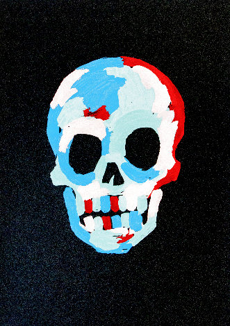 Skull PP 2020 w Diamond Dust Limited Edition Print - Bradley Theodore