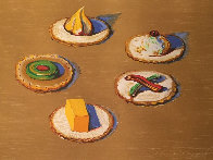 Crackers 2005 Limited Edition Print by Wayne Thiebaud - 0 Crackers 2005 Limited Edition Print by Wayne Thiebaud - 0