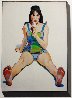 U.S.C. Exhibition Poster (Girl With Ice Cream Cone) 1977 HS Limited Edition Print by Wayne Thiebaud - 0