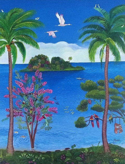 Island of Love  2004 Limited Edition Print by Margaret Thorn
