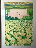 Blossoming Dawn Pastel 1988 38x52 Huge (Early) Works on Paper (not prints) by Mackenzie Thorpe - 1