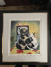 Watching With Butch 1999 Embellished Limited Edition Print by Mackenzie Thorpe - 1