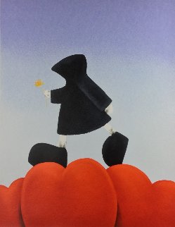 Walking on Love 2003 Limited Edition Print - Mackenzie Thorpe Walking on Love 2003 Limited Edition Print - Mackenzie Thorpe