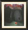 Pram 2002 46x49 Original Painting by Mackenzie Thorpe - 1 Pram 2002 46x49 Original Painting by Mackenzie Thorpe - 1