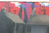 Pram 2002 46x49 Original Painting by Mackenzie Thorpe - 4 Pram 2002 46x49 Original Painting by Mackenzie Thorpe - 4