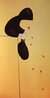 Petals in the Wind 2005 - Huge Framed Serigraph on Canvas 63x28 Limited Edition Print by Mackenzie Thorpe - 4 Petals in the Wind 2005 - Huge Framed Serigraph on Canvas 63x28 Limited Edition Print by Mackenzie Thorpe - 4