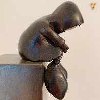 Falling in Love Bronze Sculpture 2005 69 in Life Size - Huge!  Sculpture by Mackenzie Thorpe - 4