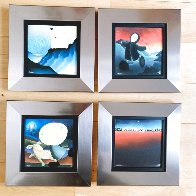 Icon Collection, Set of 4 Framed Prints, With Portfolio Limited Edition Print by Mackenzie Thorpe - 4 Icon Collection, Set of 4 Framed Prints, With Portfolio Limited Edition Print by Mackenzie Thorpe - 4