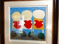 Three of Hearts Limited Edition Print by Mackenzie Thorpe - 2