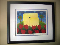Love Me Tender 1995 Limited Edition Print by Mackenzie Thorpe - 1 Love Me Tender 1995 Limited Edition Print by Mackenzie Thorpe - 1