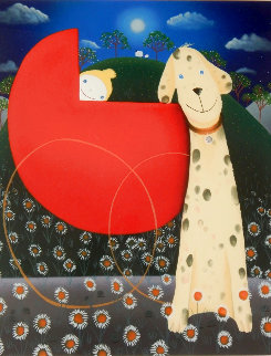 My Best Friend Limited Edition Print - Mackenzie Thorpe My Best Friend Limited Edition Print - Mackenzie Thorpe