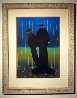 By the Park Gates Pastel 2001 41x32 Original Painting by Mackenzie Thorpe - 1 By the Park Gates Pastel 2001 41x32 Original Painting by Mackenzie Thorpe - 1