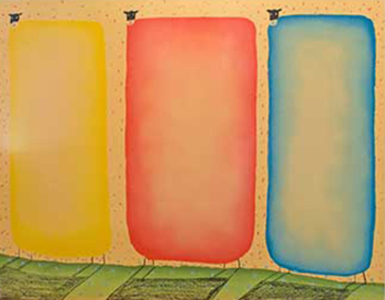 Hope, Love and Joy Limited Edition Print by Mackenzie Thorpe Hope, Love and Joy Limited Edition Print by Mackenzie Thorpe